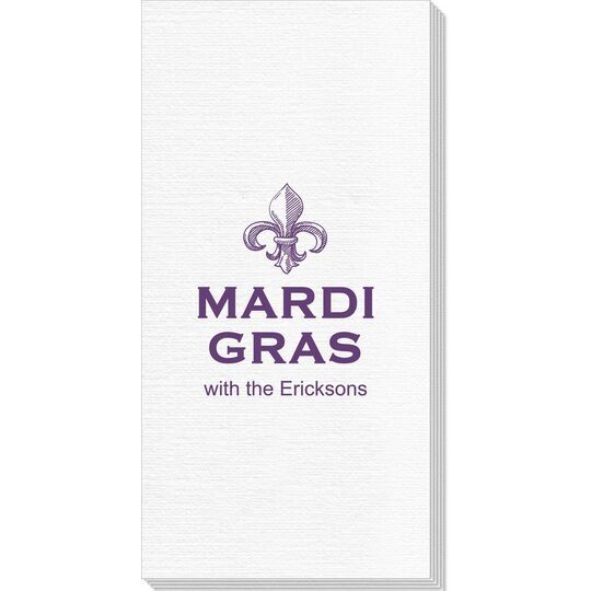 Mardi Gras Deville Guest Towels